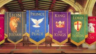 Church Banners  Names of Christ from PraiseBanners [upl. by Warthman]