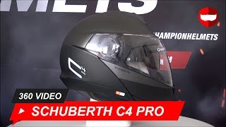 Schuberth C4 Pro Swipe Grey Helmet  ChampionHelmetscom [upl. by Acimaj]