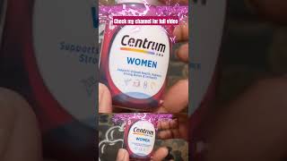 Centrum Women Multivitamin  Best Multivitamin For Women shorts centrum [upl. by Bixby]