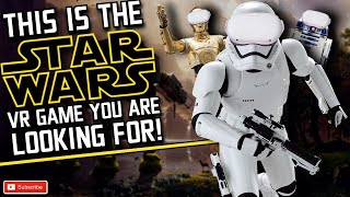 The Best STAR WARS VR Game  Tales From The Galaxys Edge Last Call Gameplay  Oculus Quest 2 [upl. by December]