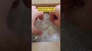 Unboxing Rare Vintage PIFCO Christmas Lights christmaslights christmas vintage pifco noma [upl. by Oniotna]