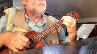 Men of Harlech  Solo Ukulele  Colin Tribe on LEHO [upl. by Vonny]