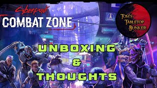 Cyberpunk Red Combat Zone Unboxing and Thoughts  monsterfightclub9993 [upl. by Sherman]