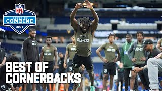 Best Workouts of Cornerbacks  2024 NFL Scouting Combine [upl. by Humbert]