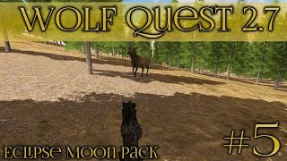 The Story of a Wolf amp A Bull Elk 🐺 Wolf Quest 27  Episode 5 [upl. by Danialah]