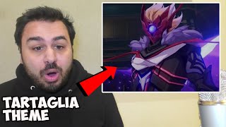 NEW GENSHIN IMPACT FAN REACTS TO Tartaglia Childe Battle Theme All Phases  OST REACTION [upl. by Mavis]