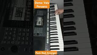 Demostración del Pack Real Arranger en Style Vals Peruano [upl. by Maible]