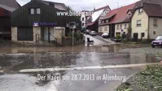 Hagel in Altenburg [upl. by Nohsid321]