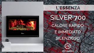 Linserto a legna dal calore immediato Silver di Lacunza [upl. by Hareehat]