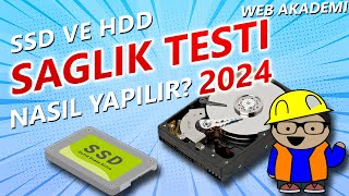 SSDHDD Performans Testi Nasıl Yapılır   Disk Sağlık Testi [upl. by Platas228]