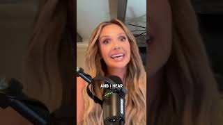 Carly Pearce talks viral on stage moment 😬🍆 carlypearce ladygang podcast countrymusic viral [upl. by Henigman]