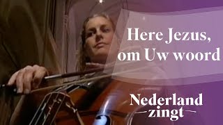 Nederland Zingt Here Jezus om Uw Woord [upl. by Aerdnak764]