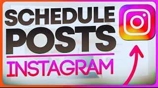 How To Schedule Instagram Posts 2024 [upl. by Eustacia]