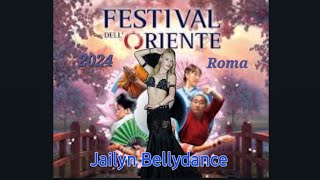 festival dell  Oriente 2024 a Roma  jailyn bellydance [upl. by Lirba214]