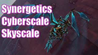 GW2  Synergetics Cyberscale Skyscale Skin  Guild Wars 2 [upl. by Keyes716]