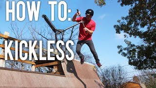 HOW TO KICKLESS ON A SCOOTER [upl. by Edmunda]