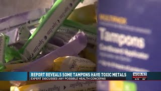 VT Toxicologist Breaks Down Toxic Metal Tampon Study [upl. by Adnalro]