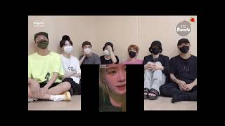 bts reaction Rose tiktok Edithot part2 [upl. by Arem706]