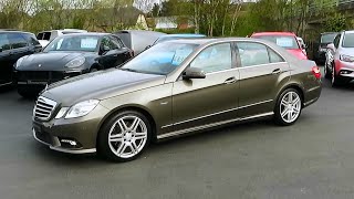 2011 MercedesBenz E350 CDI BlueEfficiency Sport Edition  Start up and full vehicle tour [upl. by Konstantine886]