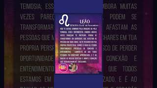 Conselho dos astros signo Leão ♌️ [upl. by Oidivo]