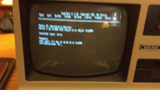 TRS80 Model 4  Restored [upl. by Asiela124]