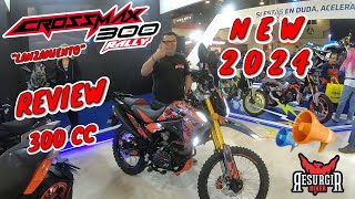 NUEVA CROSSMAX 300 RALLY 2024 VENTO  Review  Análisis [upl. by Nilre]