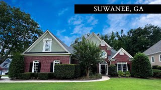 MUST SEE BEAUTIFUL 4 SIDED BRICK HOME FOR SALE IN SUWANEE GA  4 Bedrooms  25 bathrooms [upl. by Ahsieki741]