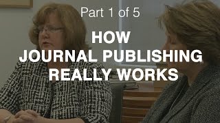 A journal editor and a publisher talk about how journal publishing really works [upl. by Aienahs]