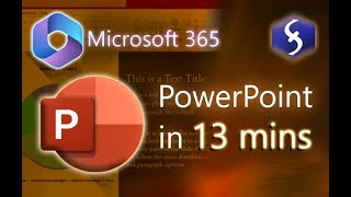 Microsoft PowerPoint  Presentation Tutorial in 13 MINS  COMPLETE [upl. by Nerha]