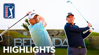 Highlights  Round 1  Butterfield Bermuda  2024 [upl. by Mahala]