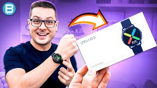 O smartwatch quotSECRETOquot da XIAOMI IMILAB KW 66 LINDO e BARATINHO UNBOXING [upl. by Nihs]