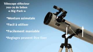 Seben 70076 Télescope Réflecteur Neuf Big Pack [upl. by Eelan]