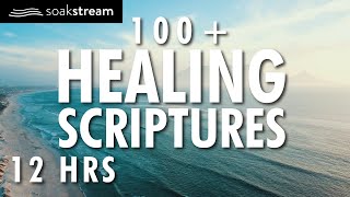 Gods Promises  100 Healing Scriptures With Soaking Music  Audio Bible  12 hours 2020 [upl. by Ronnie]