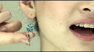 He Qi Crystal Designs  Earrings review [upl. by Ellinger]