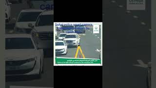 Dubai police smart camera detected violations [upl. by Noscire659]