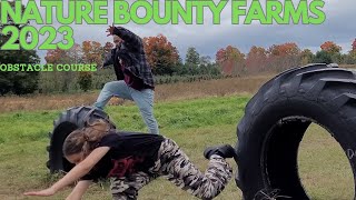 NATURE BOUNTY FARMS OBSTACLE COURSE 2023 [upl. by Nerraw]