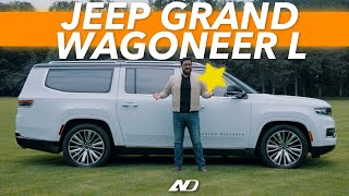 Jeep Grand Wagoneer L ⭐️  Innecesario y opulento ¡Me encanta  Reseña [upl. by Gradey]