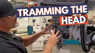 Tramming the Head on a Milling Machine [upl. by Leopoldine22]