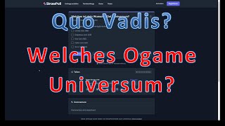 Ogame Fusionen 2024 welches Universum Umfrage [upl. by Yesoj306]