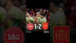 Spain vs Denmark Highlights [upl. by Gearard949]