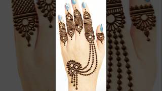 Easy Simple Stylish Mehndi DesignBack Hand Mehndi DesignMahadi DijainMehandi Digene [upl. by Leonardi809]