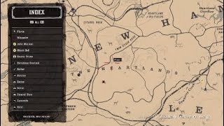 Red Dead Redemption 2 Badger Perfect Pelt Location Easy [upl. by Troc]