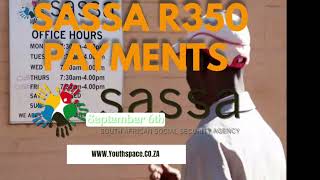 Sassa Payments dates for September 2023 SRD R350  and Social Grant Sassa SassaR350 [upl. by Hogarth]