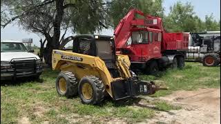 LOT 346 John Deere Skid Steer Loader [upl. by Ahseital]