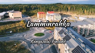 Kangasalan Lamminrahkan rakennustöiden tilannekatsaus  Drone View 102024 [upl. by Licec]