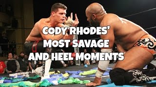 Cody Rhodes Most Savage and Heel Moments Out Of The WWE [upl. by Freddi573]