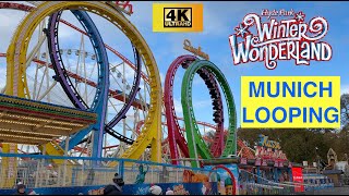 MUNICH LOOPING  Hyde park winter wonderland Olympia Looping [upl. by Cele]