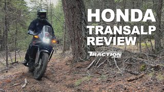 2024 Honda Transalp review︱Traction eRag [upl. by Zigrang]