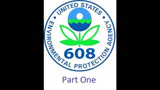 EPA 608 Study Material 1 Universal [upl. by Tyoh229]