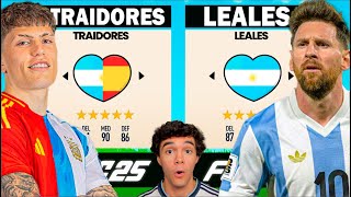 JUGADORES QUE TRAICIONARON A SU PAÍS vs LOS MÁS LEALES [upl. by Enomal]